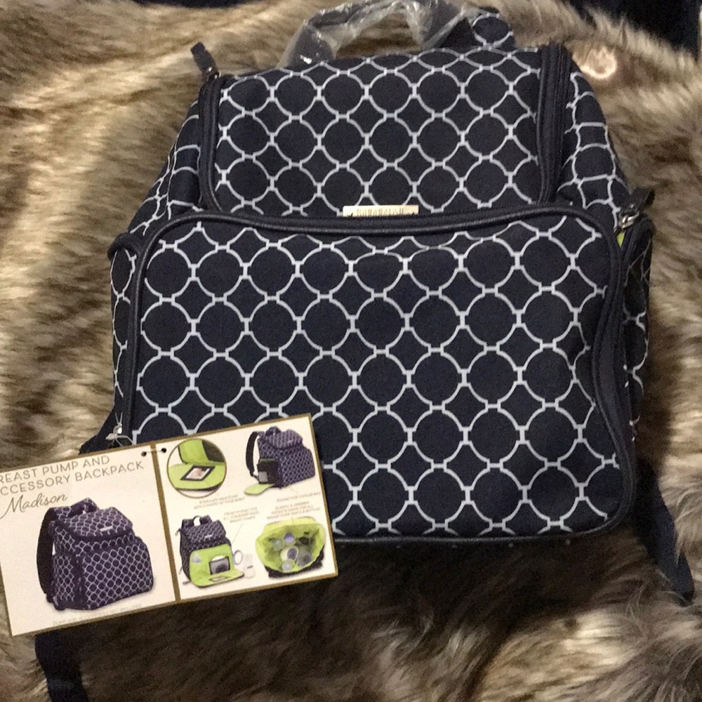 🌟 3 for 25 Banana fish breast pump backpack